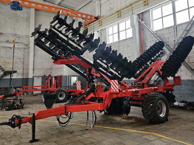 БОРОНА ПОЛУПРИЦЕПНАЯ ДИСКОВАЯ БПД-9А