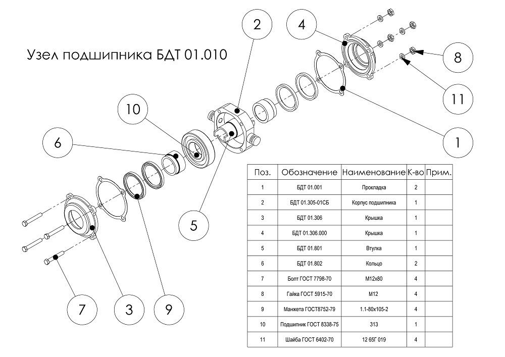 Каталог запчастей бдт 3 старого образца