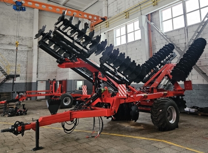 БОРОНА ПОЛУПРИЦЕПНАЯ ДИСКОВАЯ БПД-9А