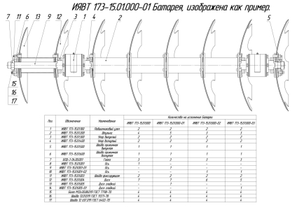 ЗАПЧАСТИ К БОРОНА ПРИЦЕПНАЯ ДИСКОВАЯ БПД-9А (с 2025 г.)